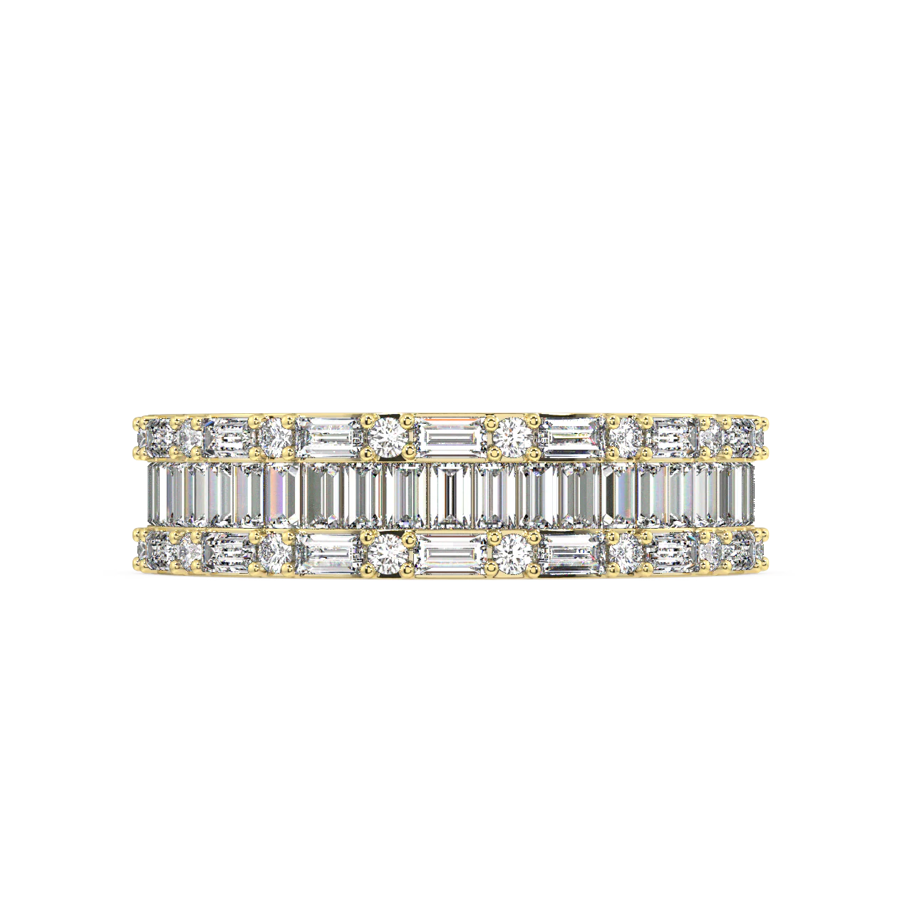 Atlas Baguette Diamond Ring
