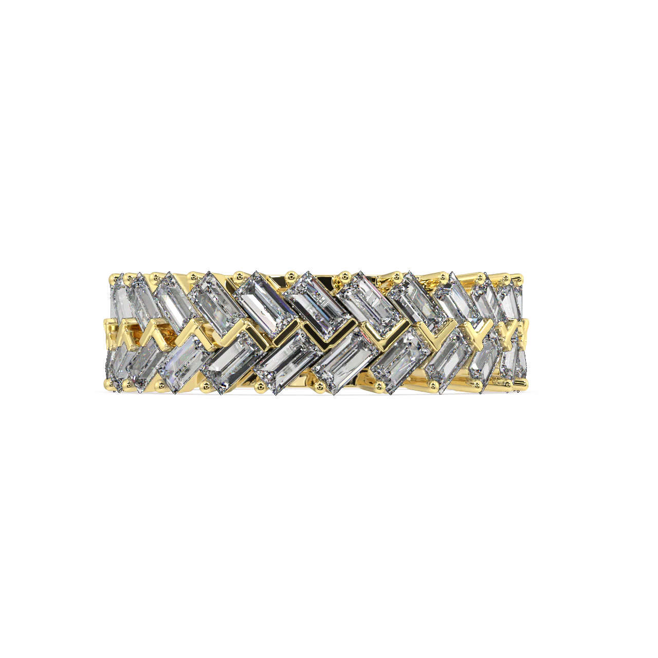 Dahlia Baguette Diamond Ring