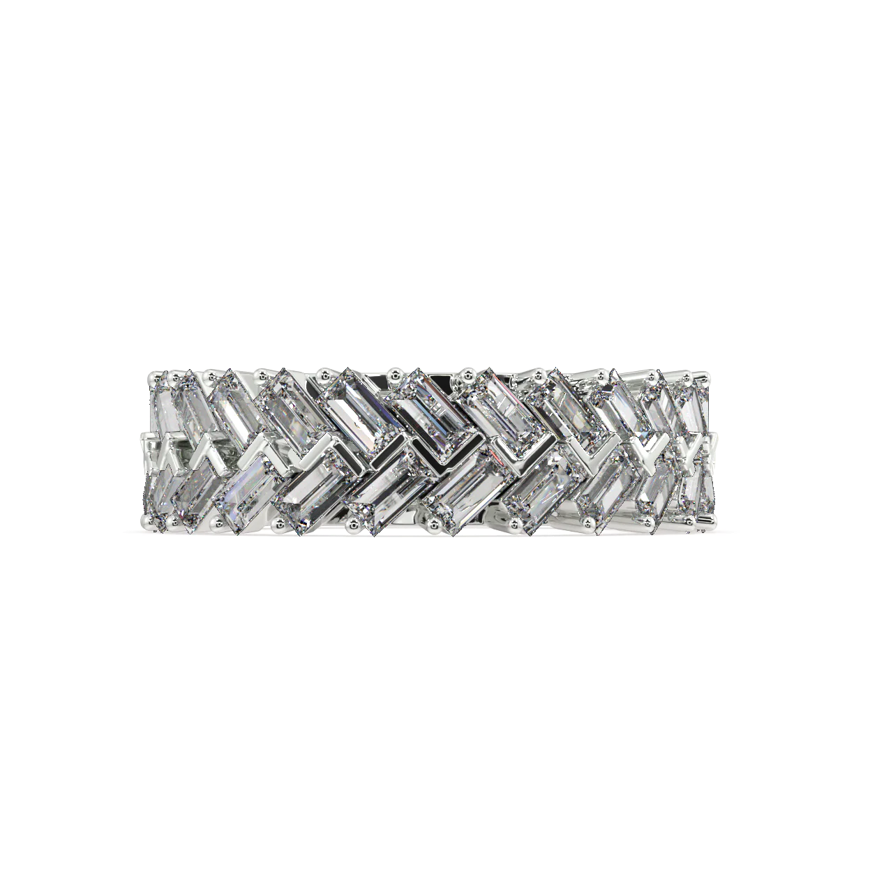Dahlia Baguette Diamond Ring - Image 11