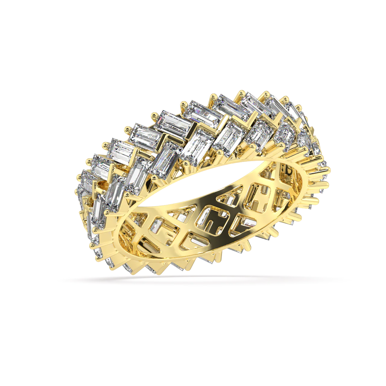 Dahlia Baguette Diamond Ring - Image 2