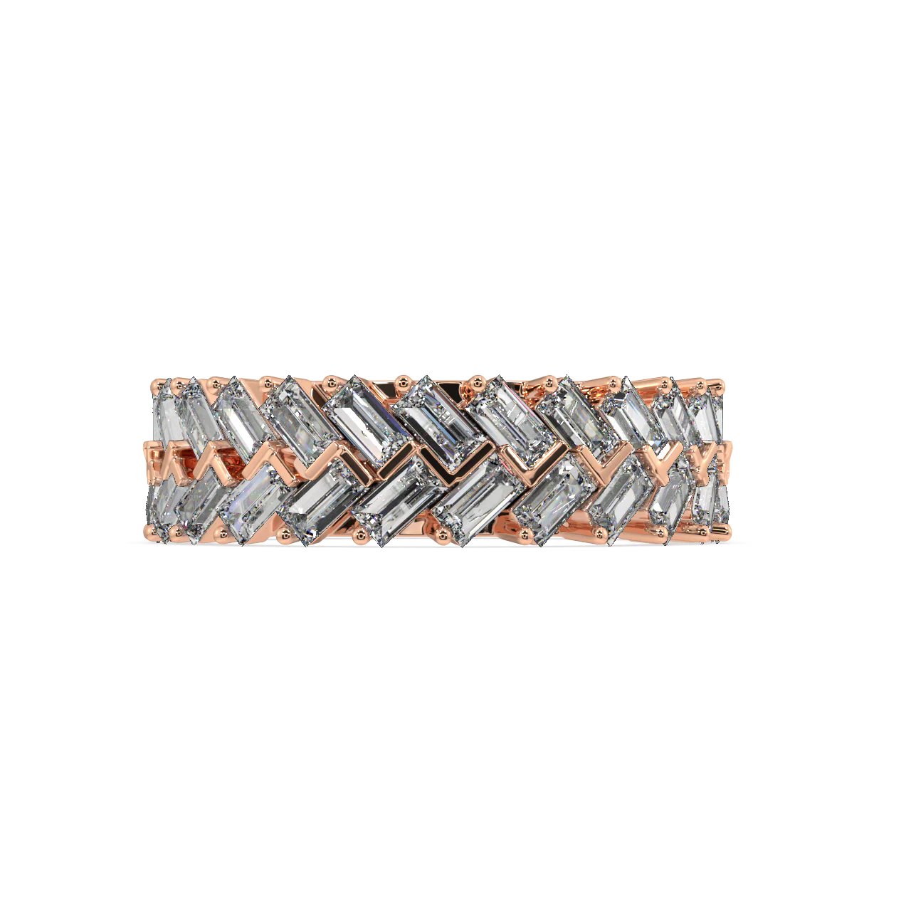 Dahlia Baguette Diamond Ring - Image 6