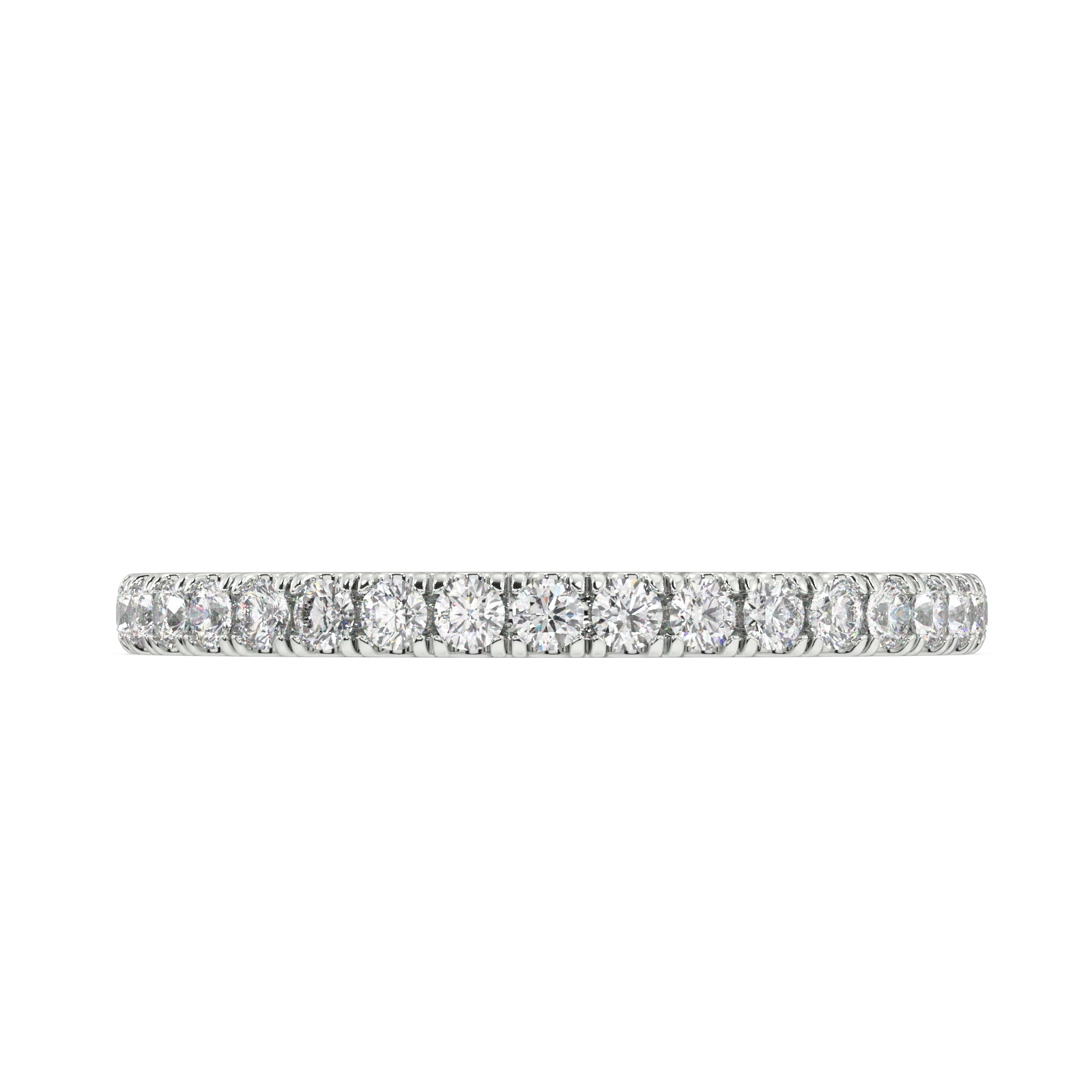 Delancey Round Petite Eternity Bands - 1ct - Image 11