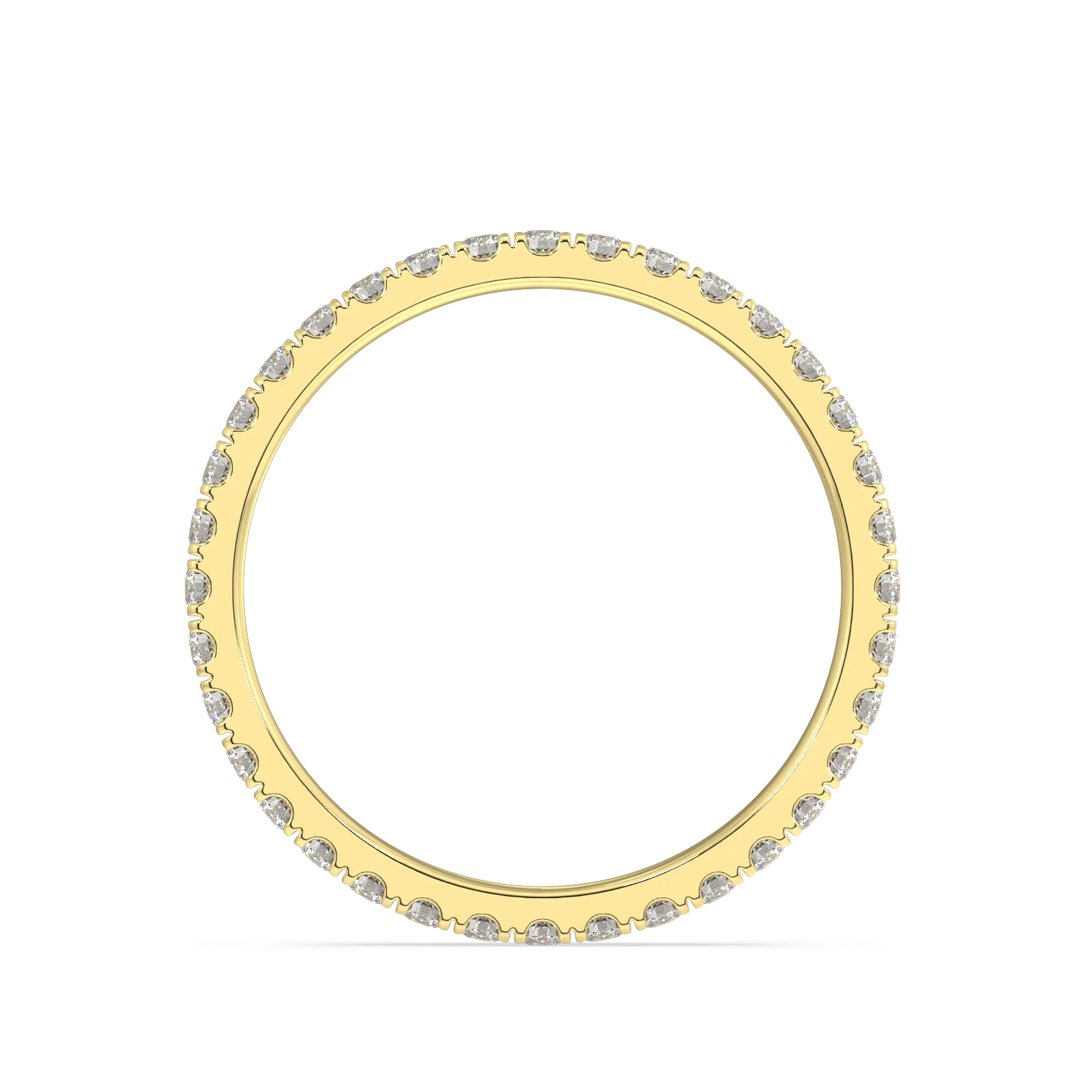 Delancey Round Petite Eternity Bands - 1ct - Image 3