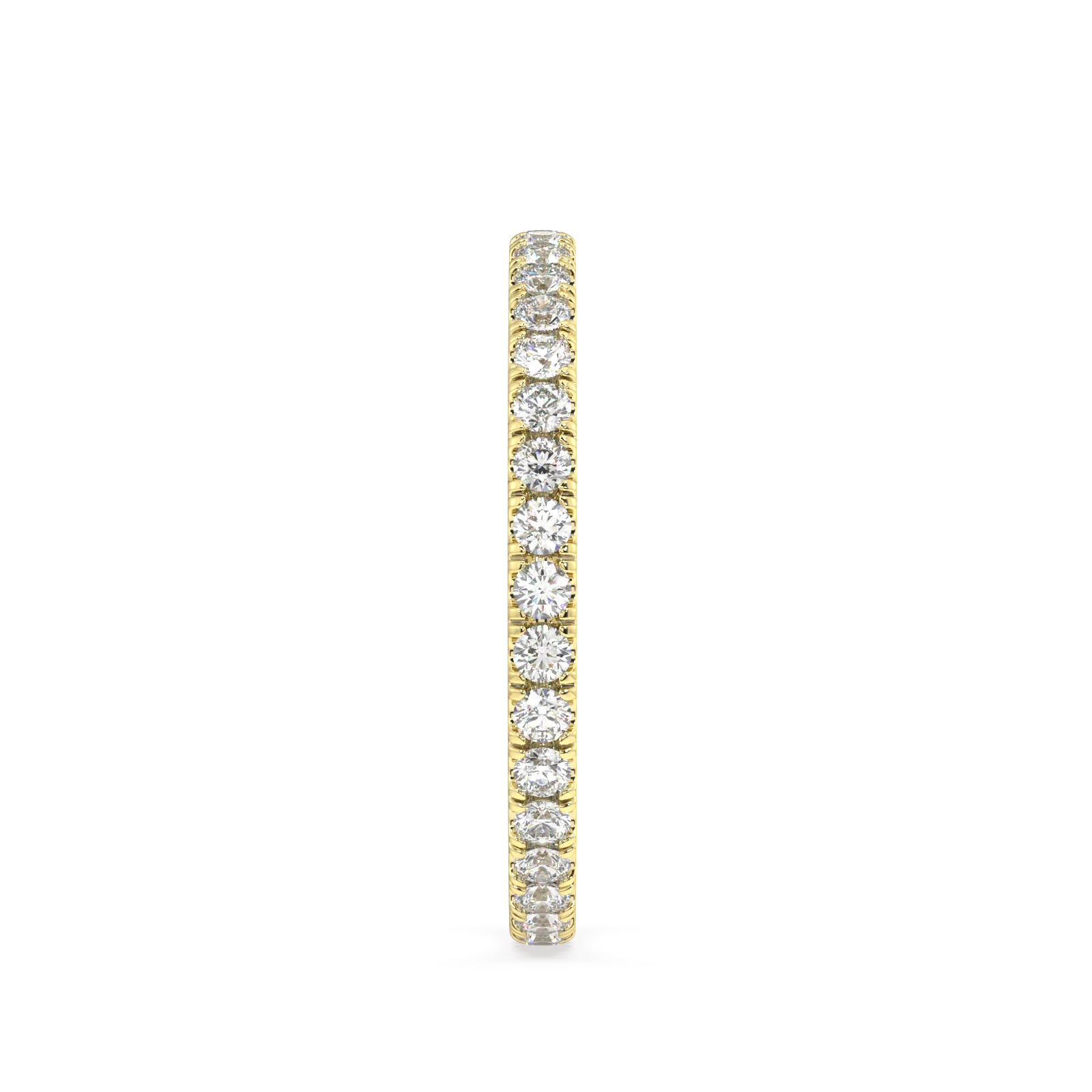 Delancey Round Petite Eternity Bands - 1ct - Image 4
