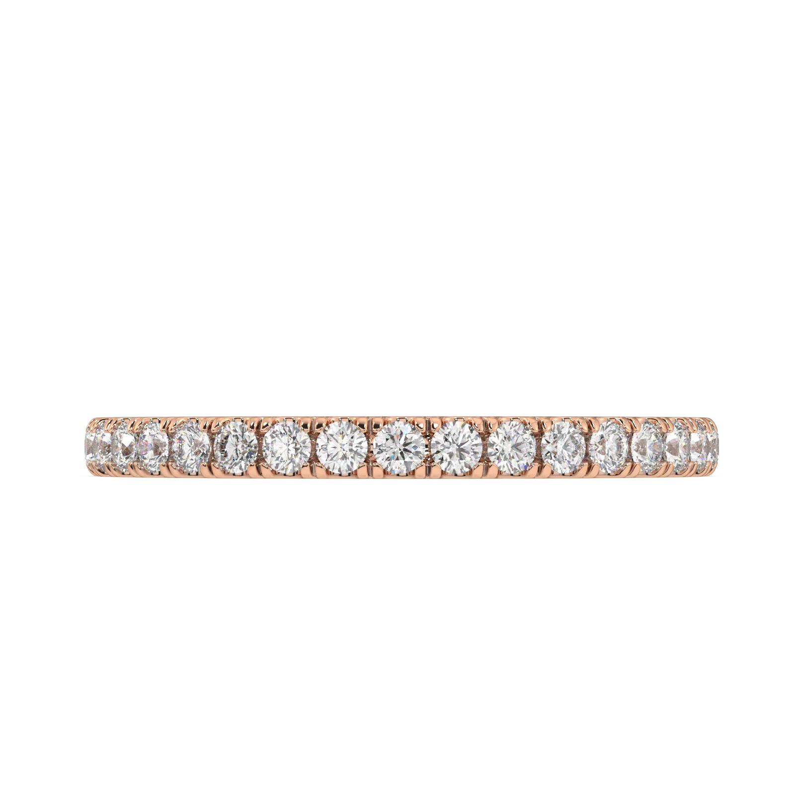Delancey Round Petite Eternity Bands - 1ct - Image 6