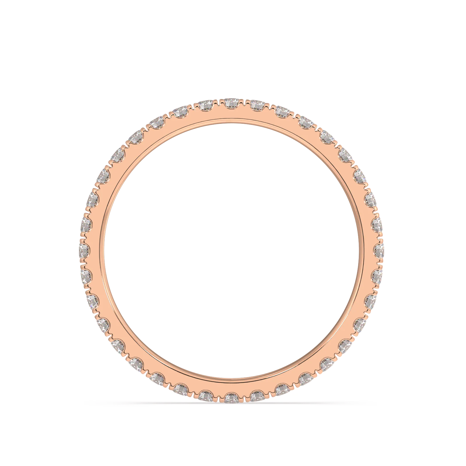 Delancey Round Petite Eternity Bands - 1ct - Image 8