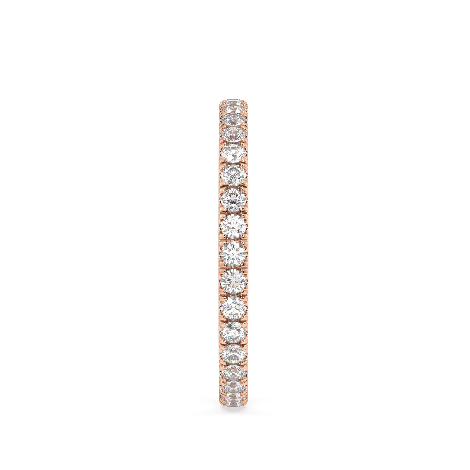 Delancey Round Petite Eternity Bands - 1ct - Image 9
