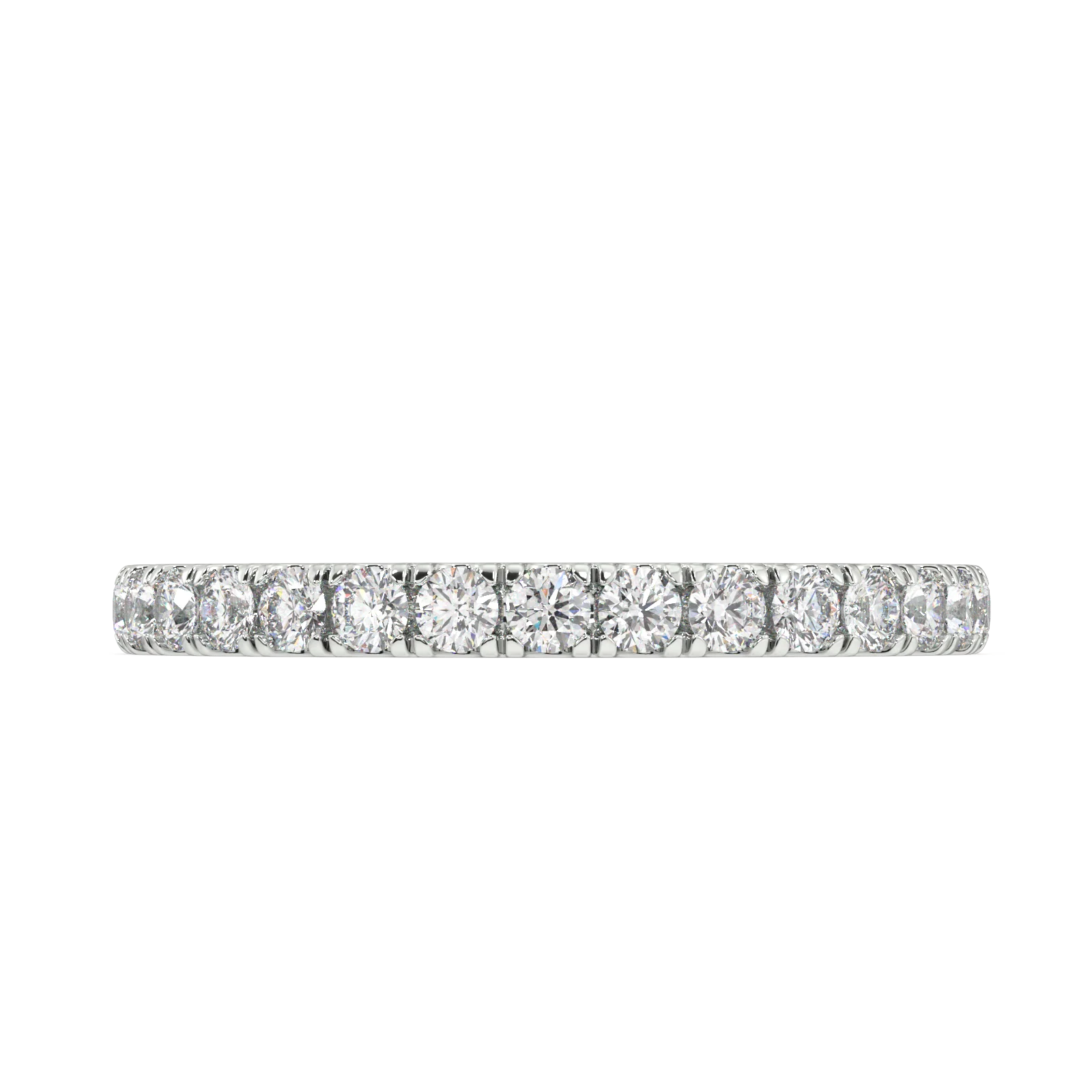 Delancey Round Petite Eternity Bands - 1ct - Image 11