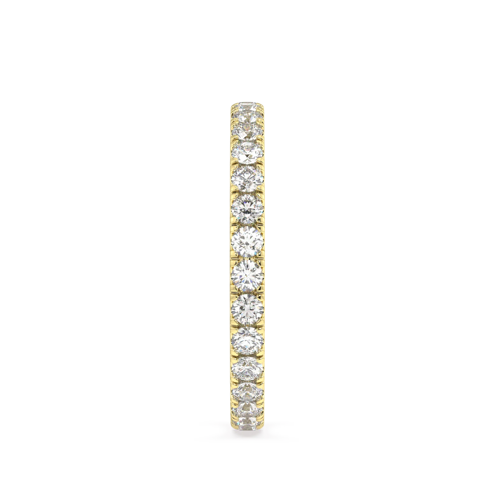 Delancey Round Petite Eternity Bands - 1ct - Image 4