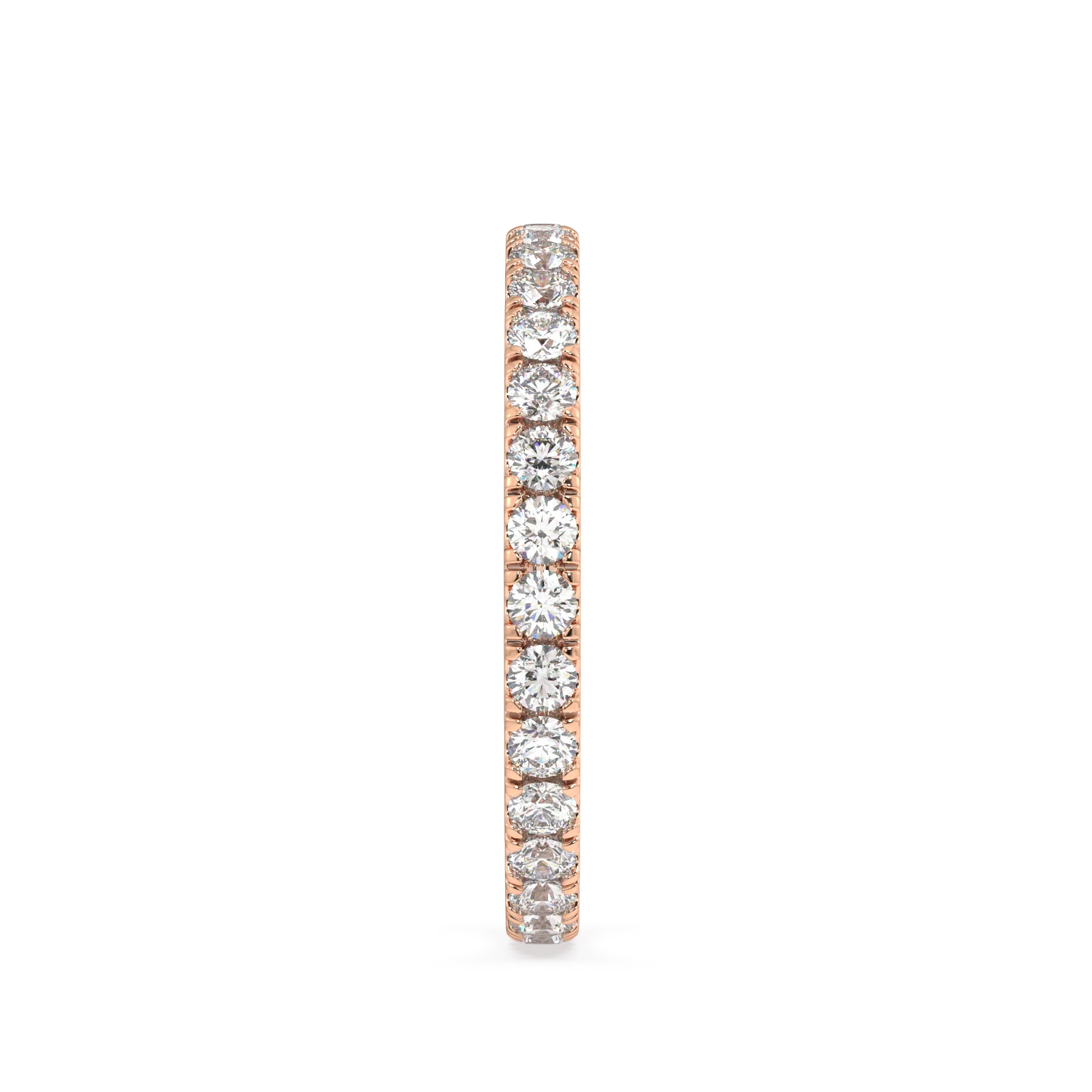 Delancey Round Petite Eternity Bands - 1ct - Image 9