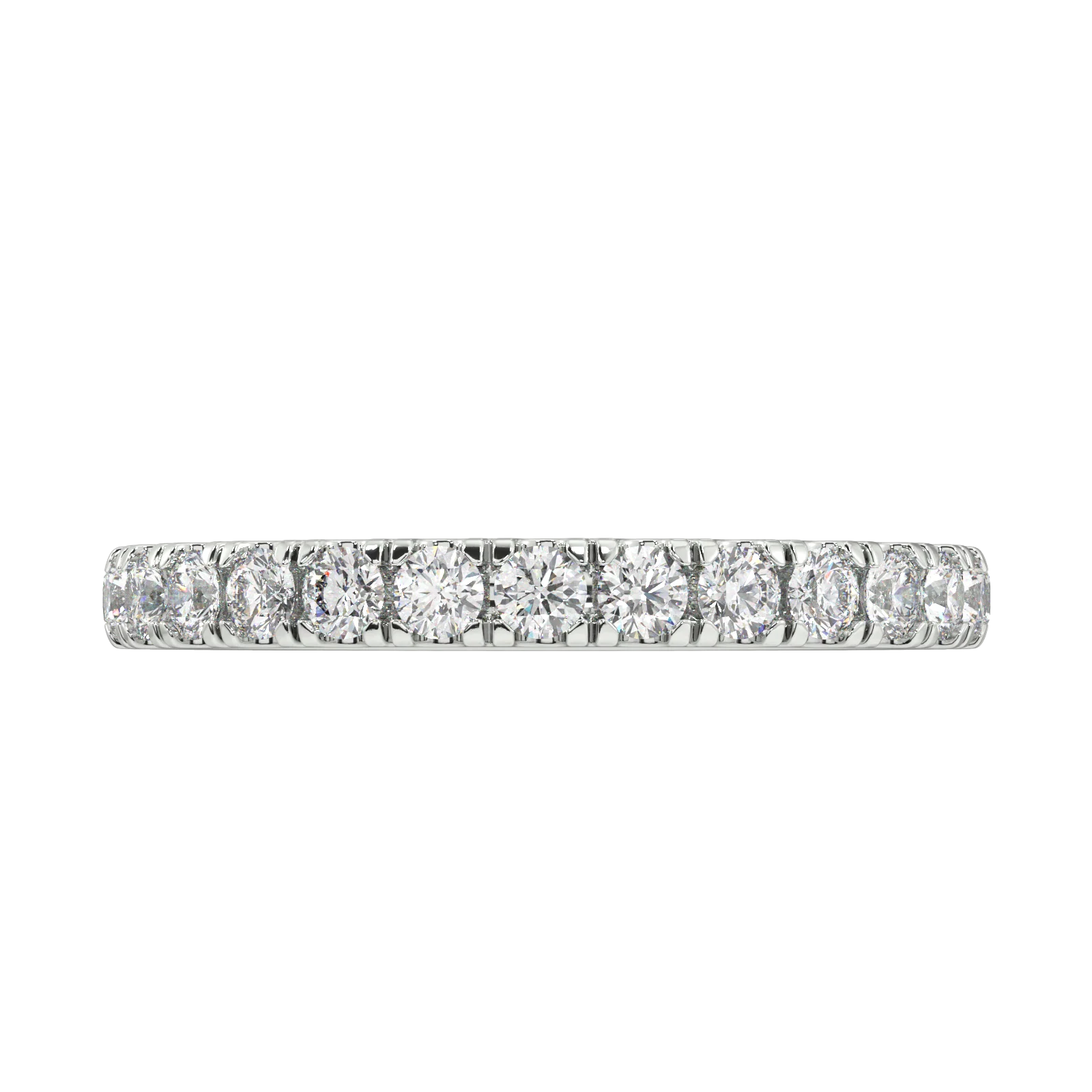Delancey Round Petite Eternity Bands - 1ct - Image 11