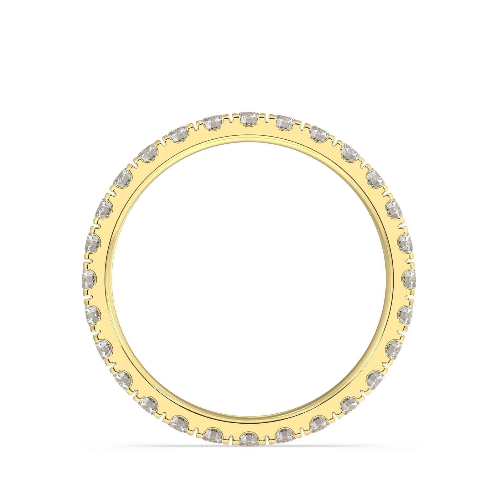 Delancey Round Petite Eternity Bands - 1ct - Image 3