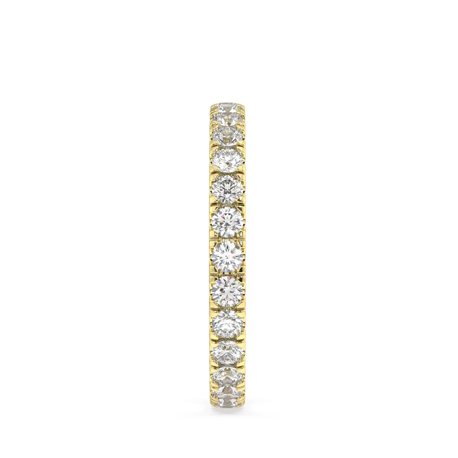 Delancey Round Petite Eternity Bands - 1ct - Image 4