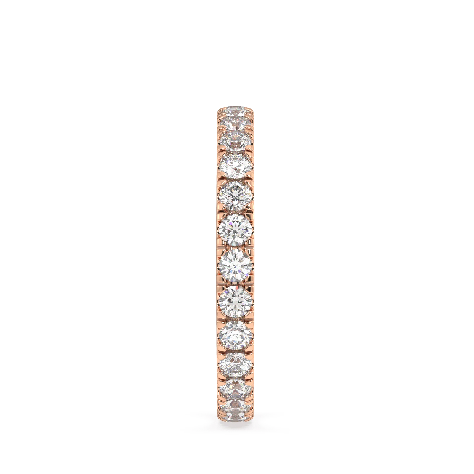 Delancey Round Petite Eternity Bands - 1ct - Image 9
