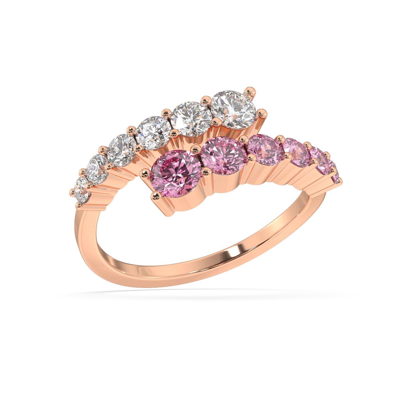 Elodie Round Diamond Ring - Image 7