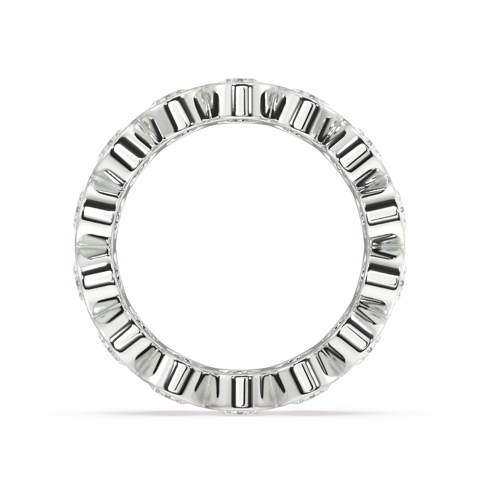 Elysees Oval Classic Eternity Bands - 5ct - Image 18