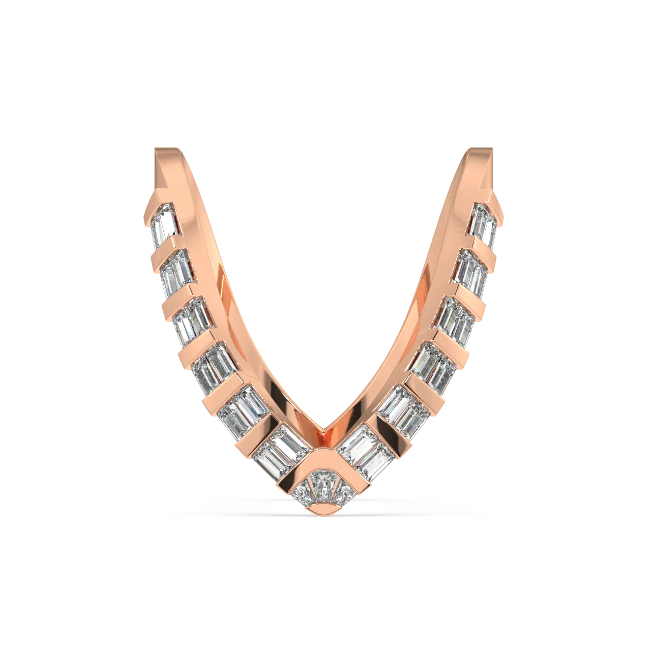 Freya Baguette Diamond Ring - Image 6