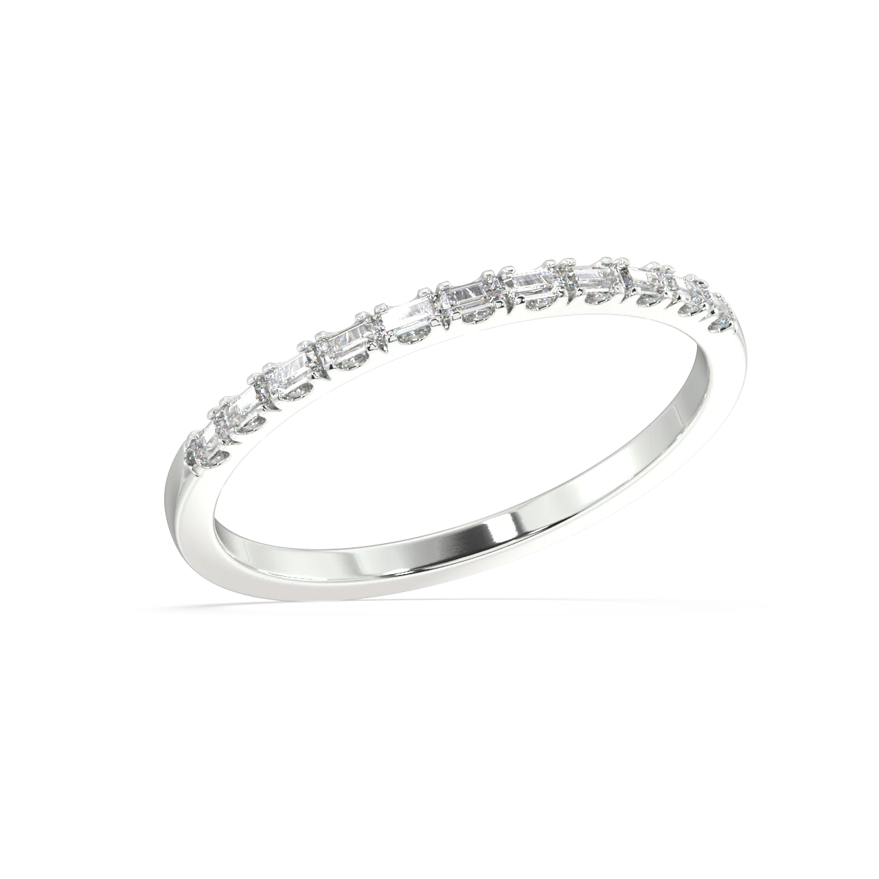 Juniper Baguette Diamond Ring - Image 12
