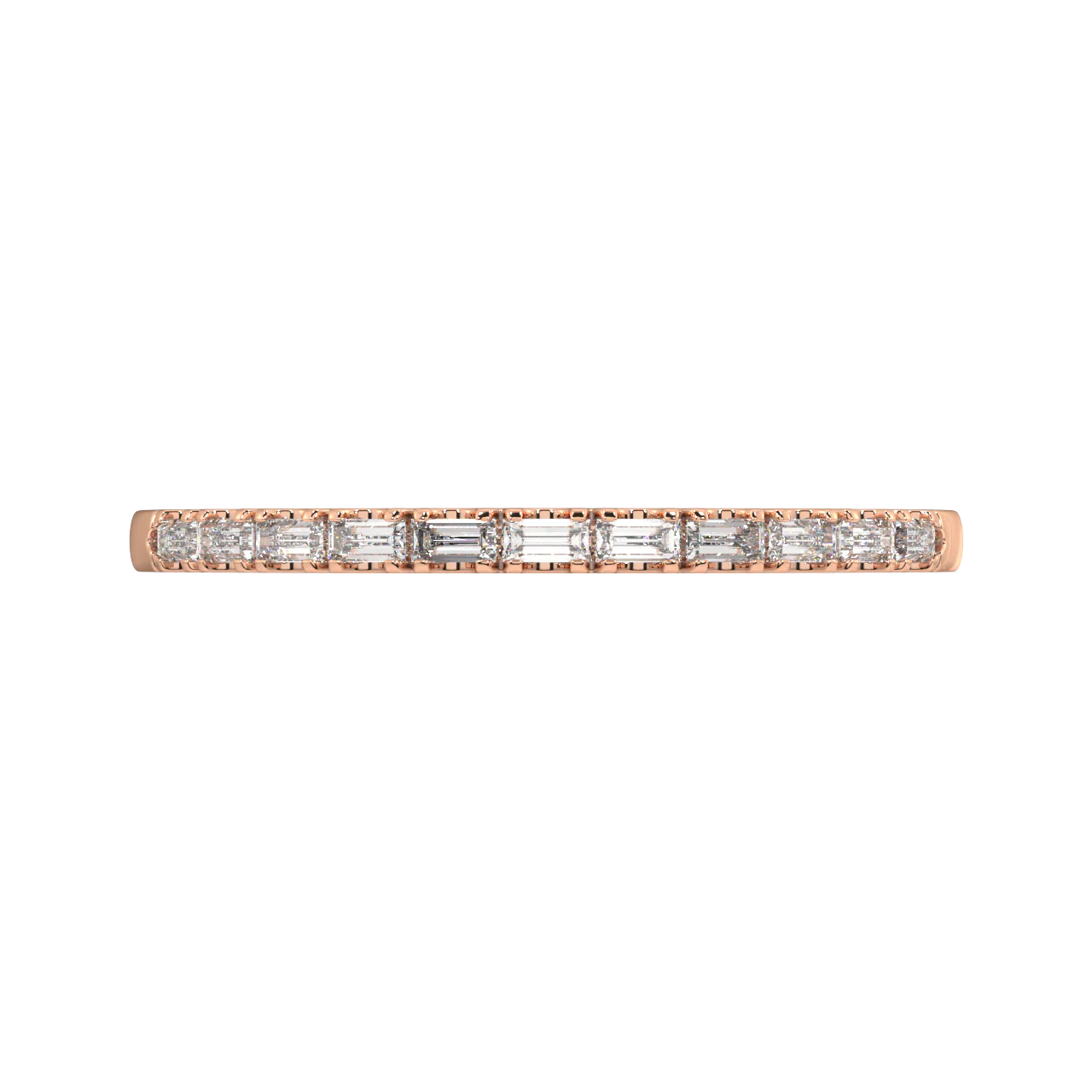 Juniper Baguette Diamond Ring - Image 5