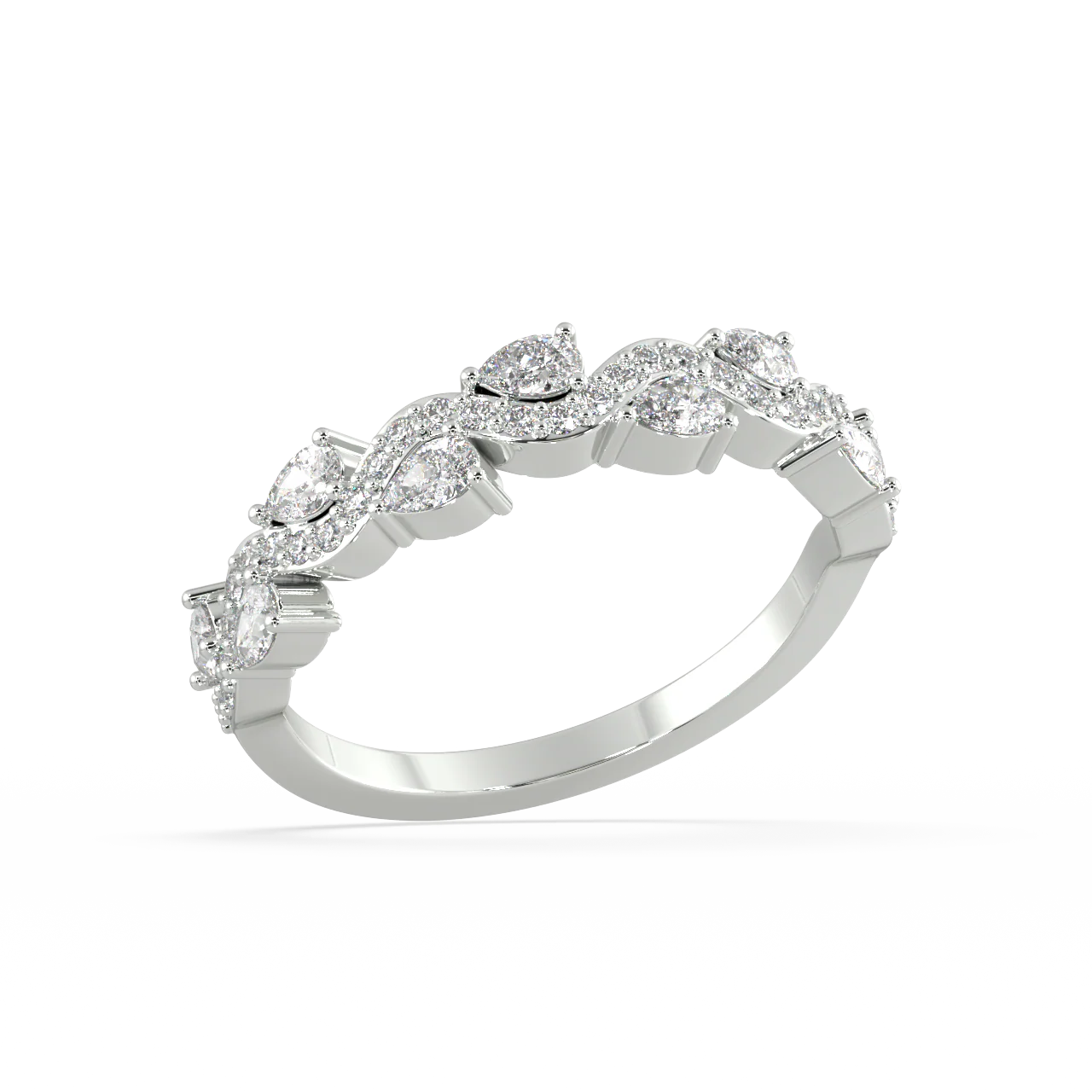 Liana Pear Diamond Ring - Image 12