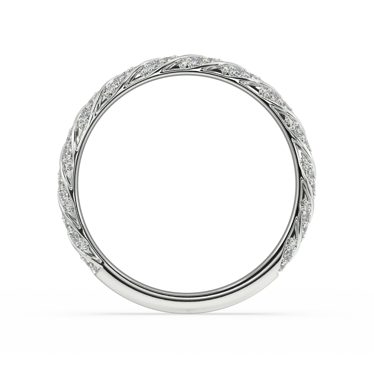 Lyra Round Diamond Ring - Image 13