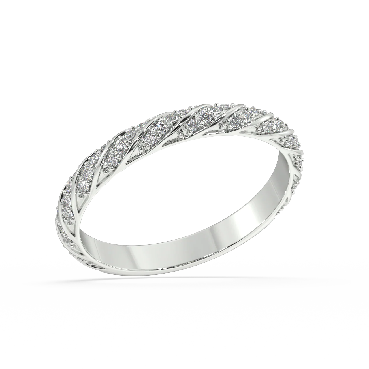 Lyra Round Diamond Ring - Image 16