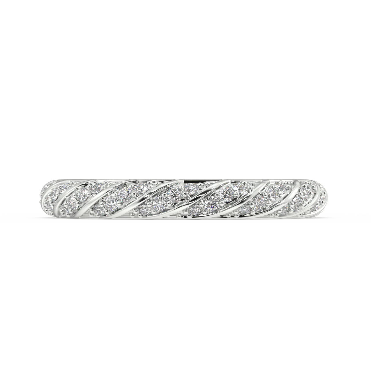 Lyra Round Diamond Ring - Image 17