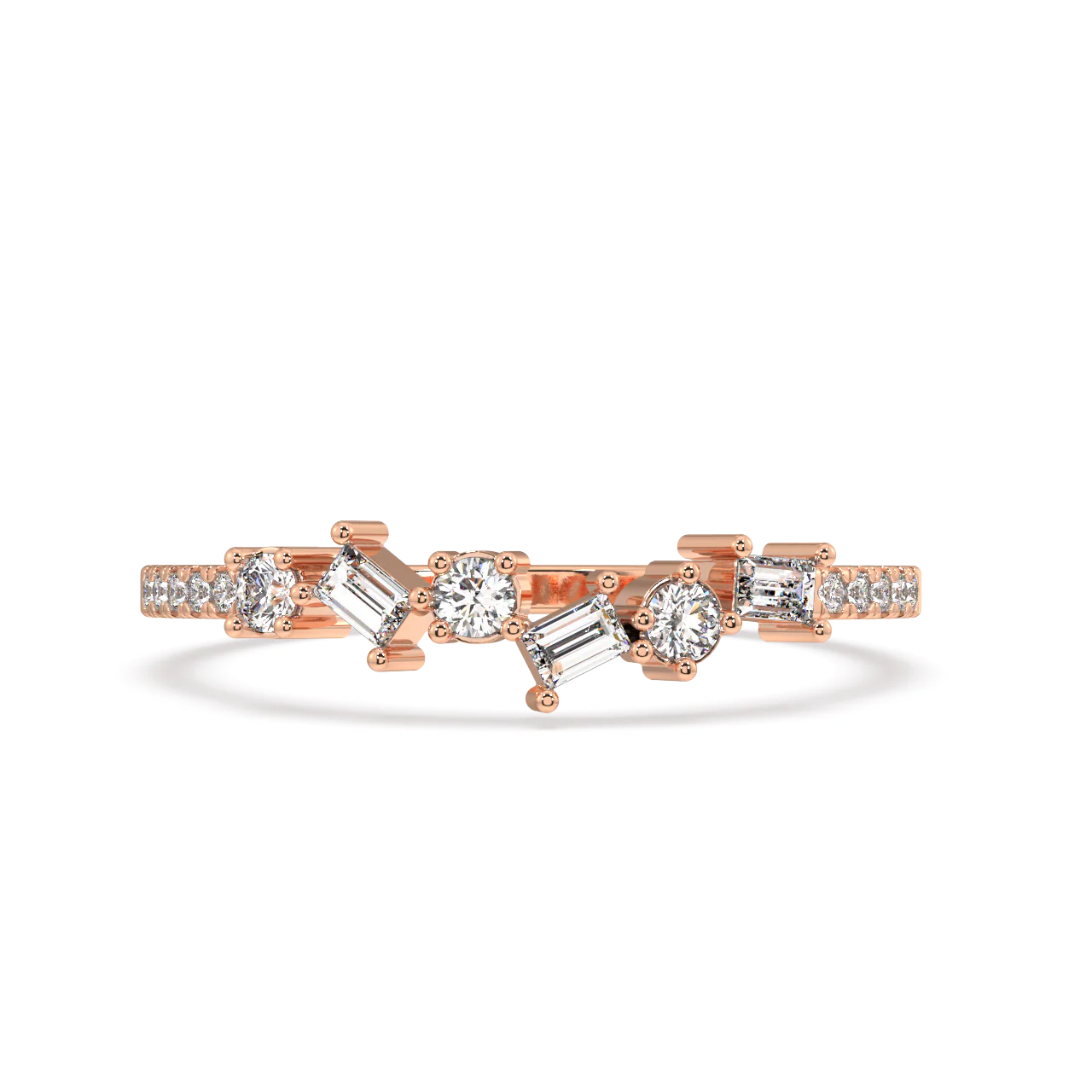 Marlowe Baguette Diamond Ring - Image 6