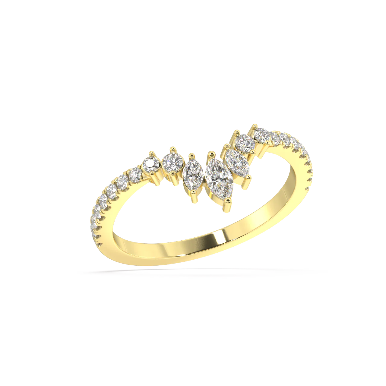 Marquise Wren Diamond Ring - Image 2