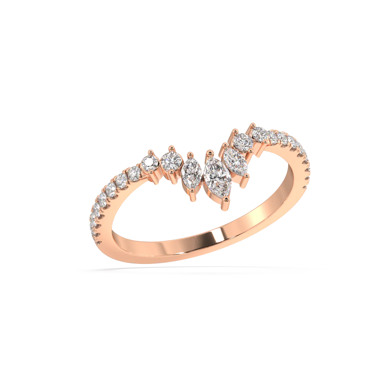 Marquise Wren Diamond Ring - Image 7