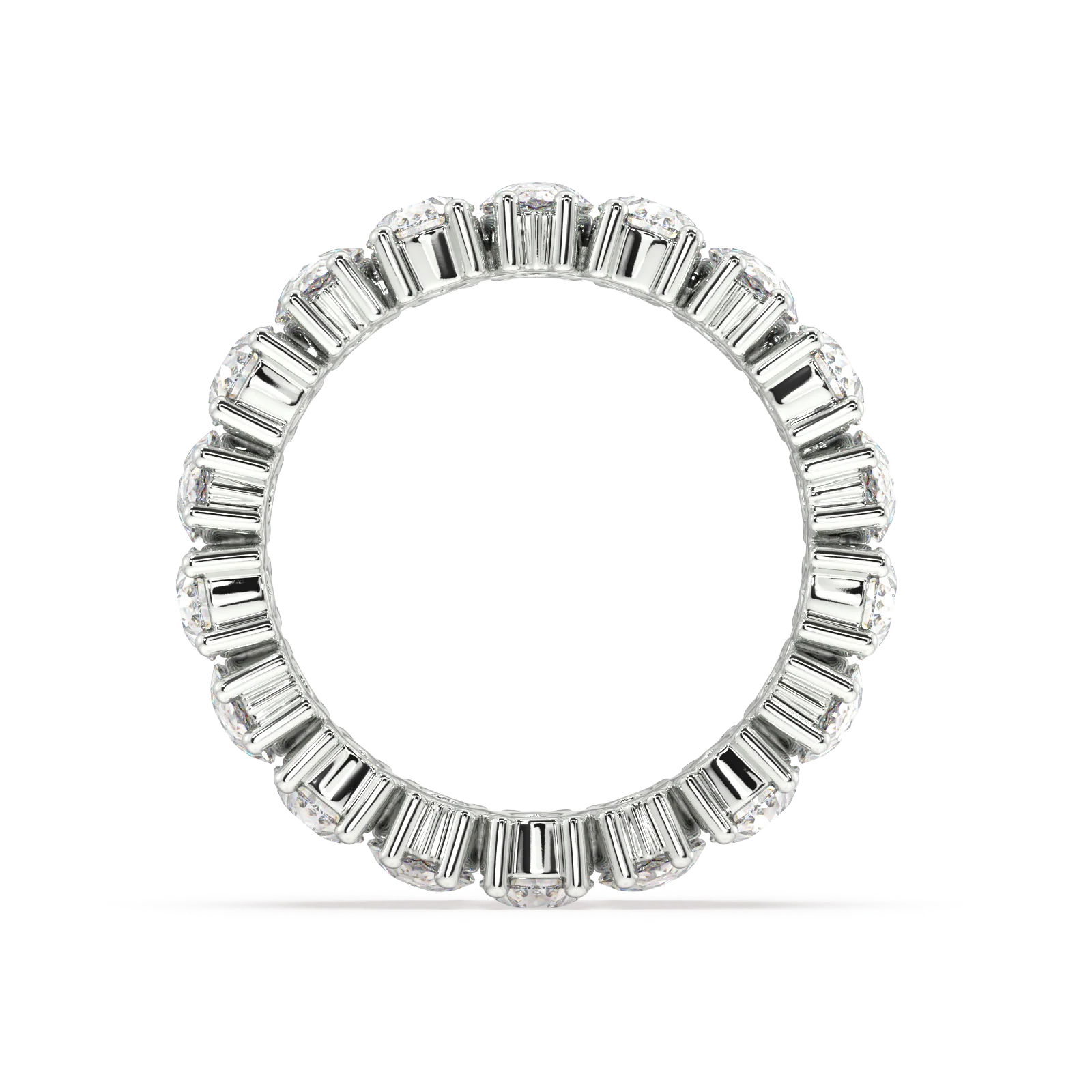 Melrose Pear Classic Eternity Bands - 6ct - Image 13