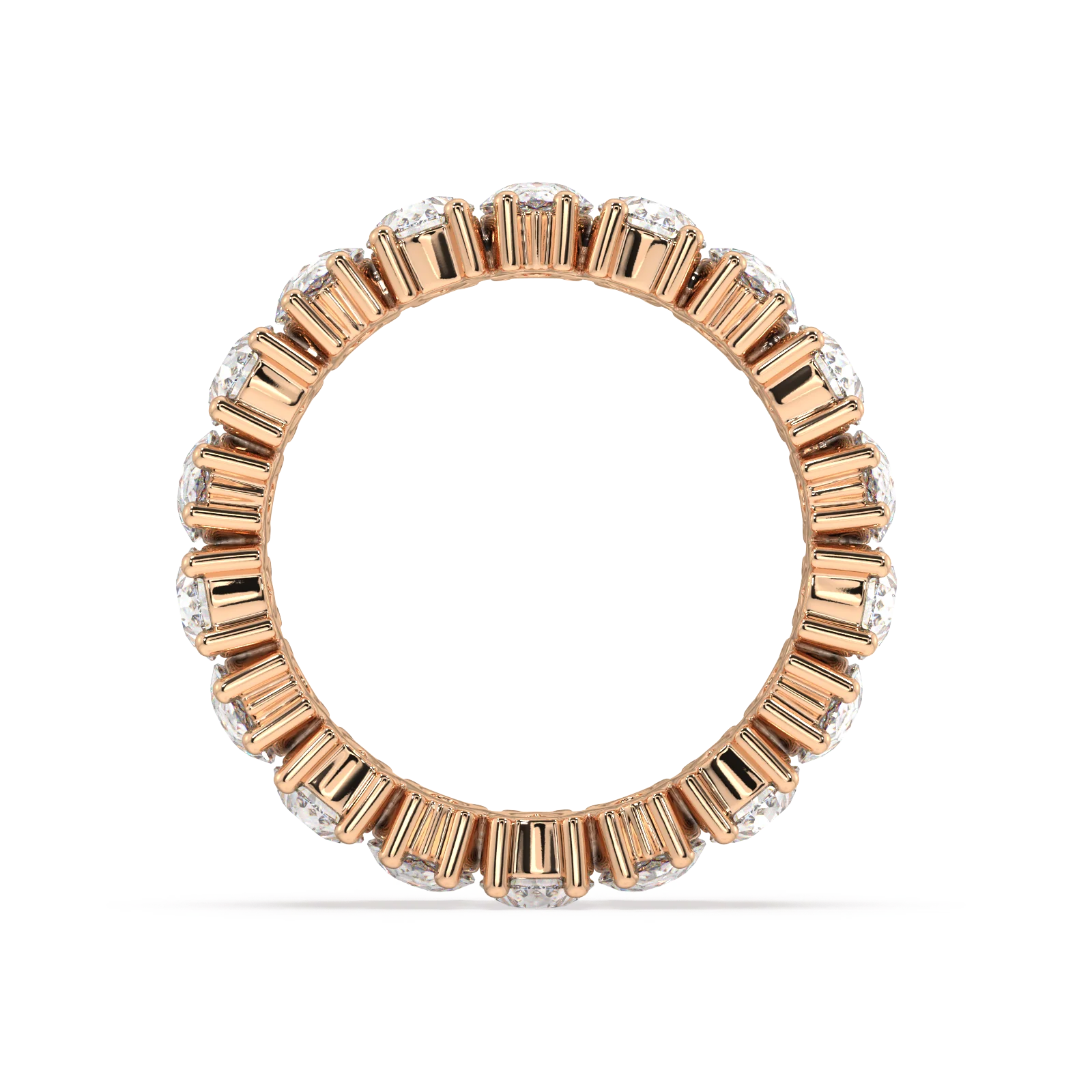 Melrose Pear Classic Eternity Bands - 6ct - Image 8
