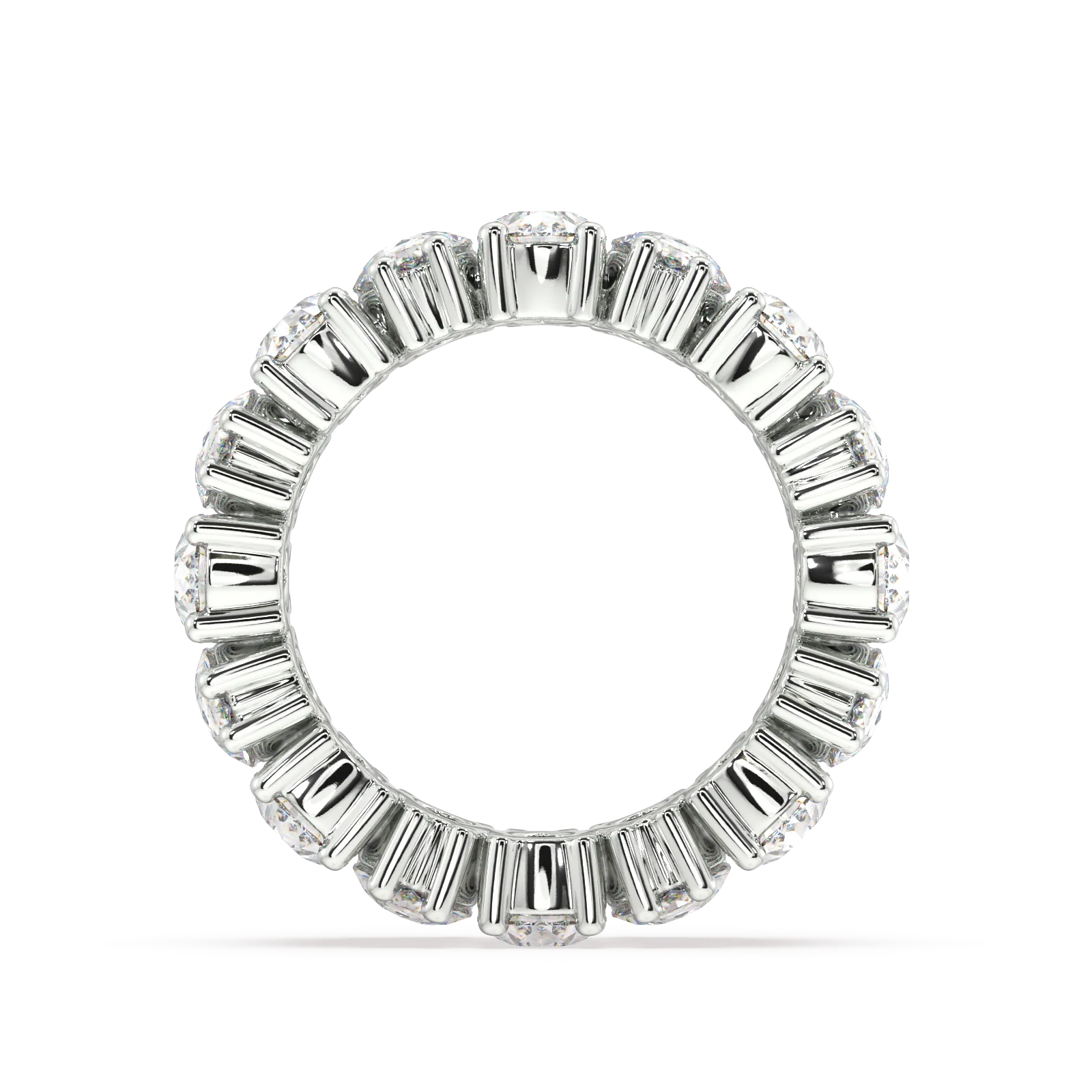 Melrose Pear Classic Eternity Bands - 8ct - Image 18