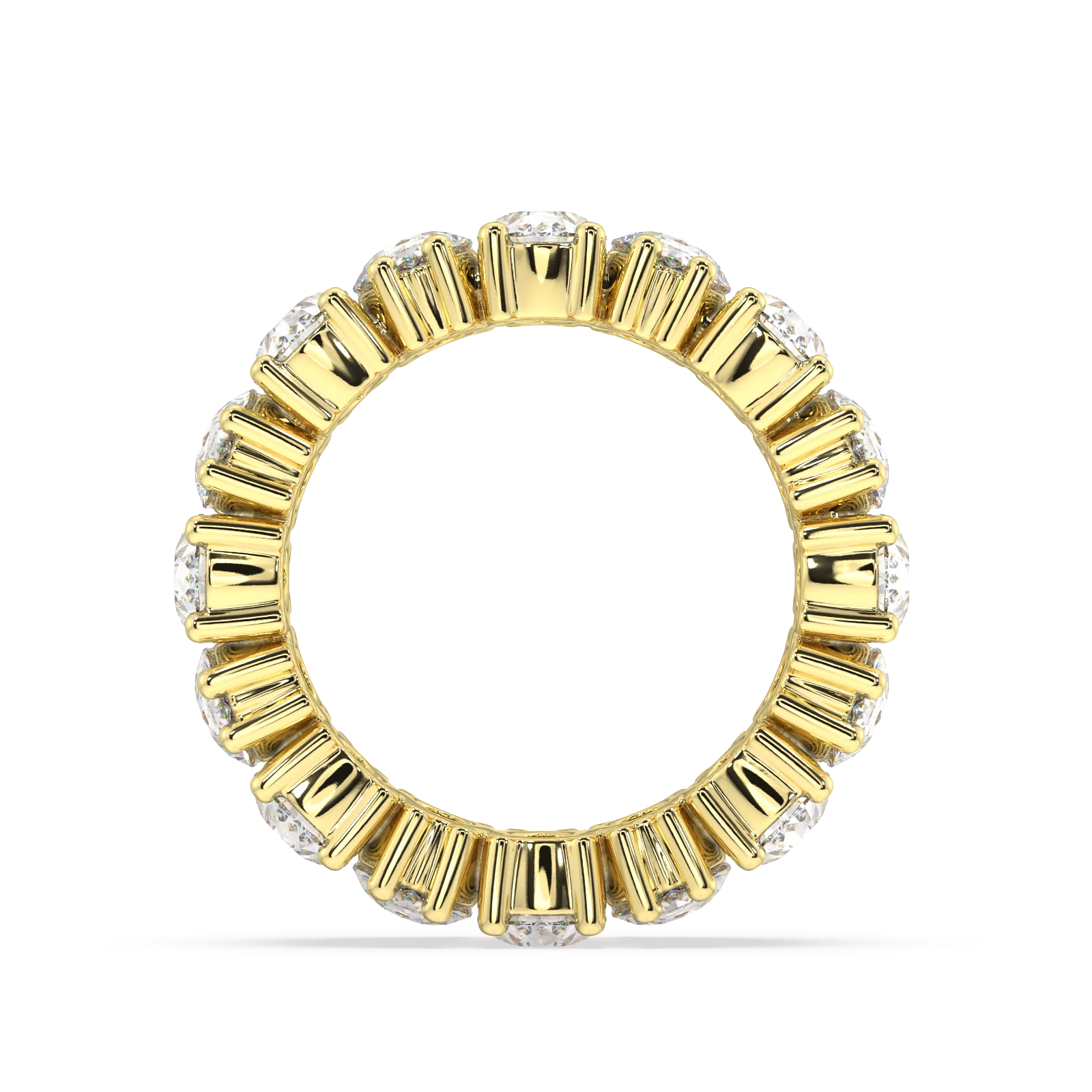 Melrose Pear Classic Eternity Bands - 8ct - Image 3