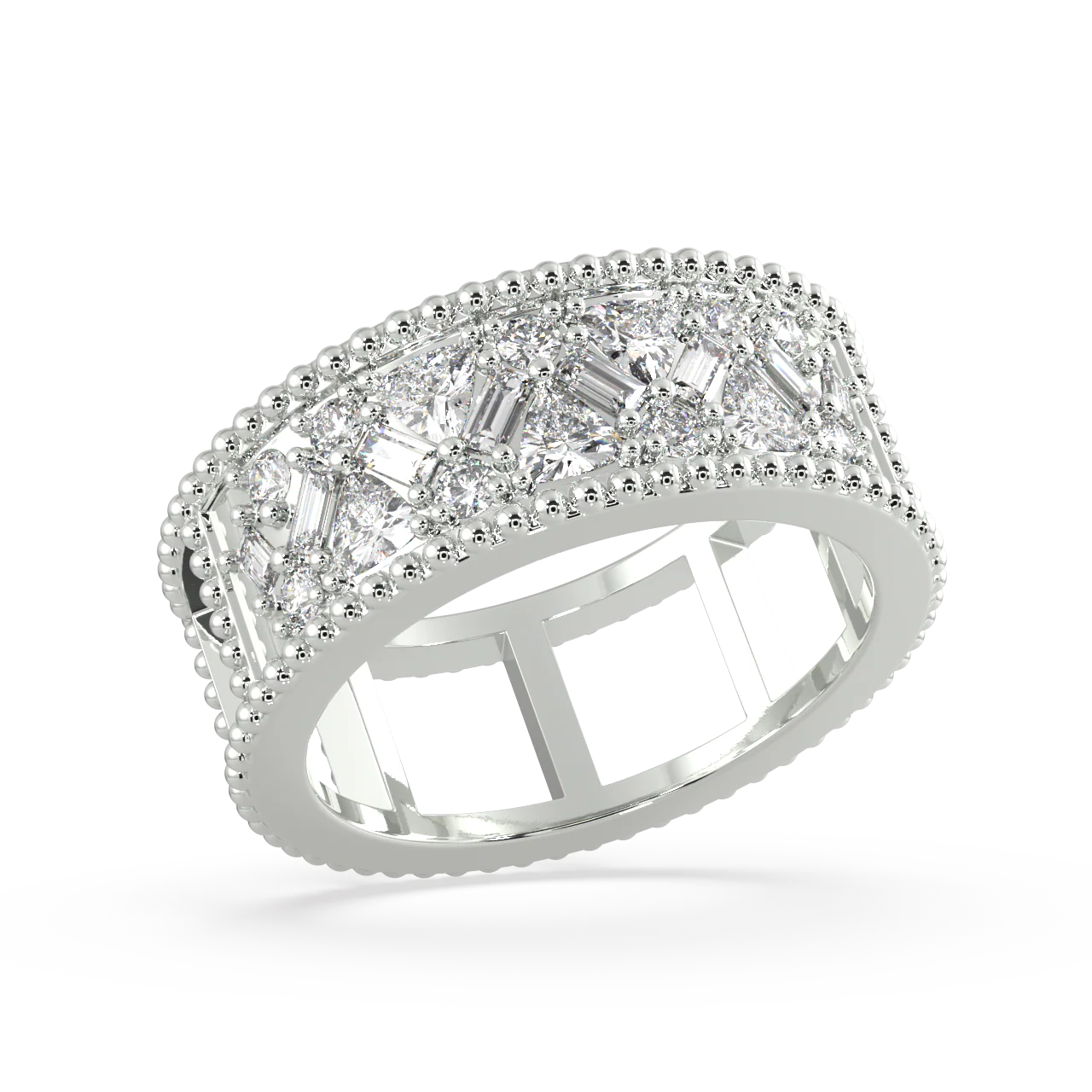 Nyx Baguette Diamond Ring - Image 12