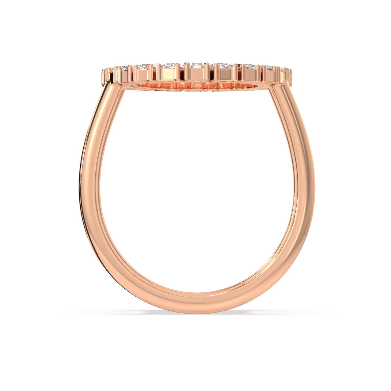 Octavia Baguette Diamond Ring - Image 8