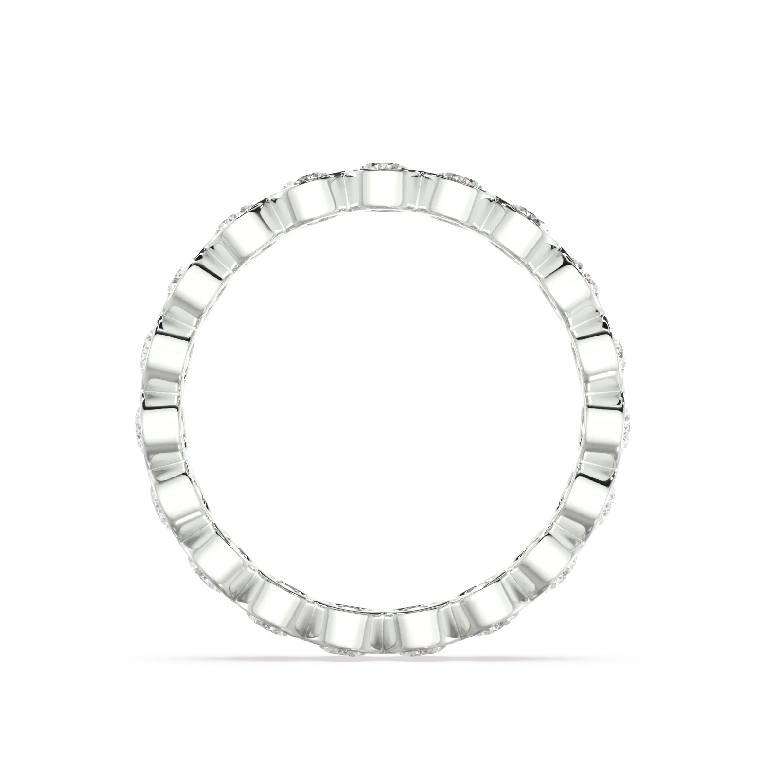 Petite Elysees Oval Classic Eternity Bands - 2ct - Image 18