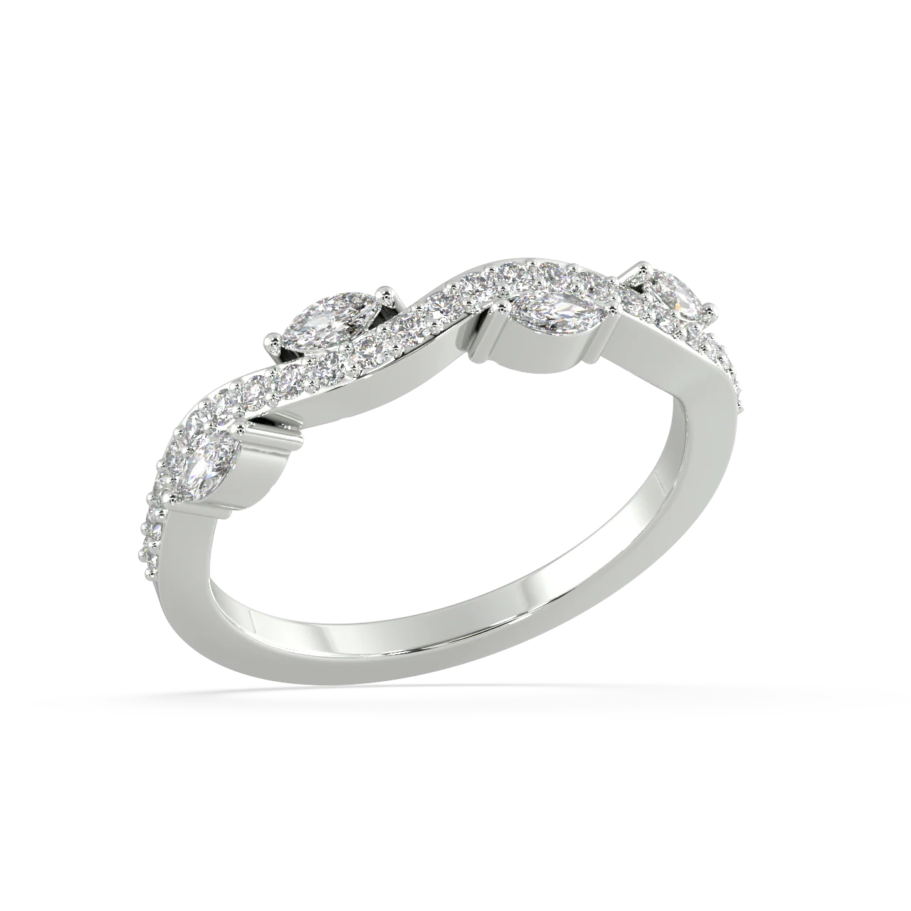 Skye Marquise Diamond Ring - Image 12