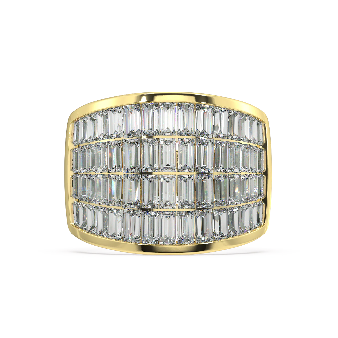 Soho Baguette Diamond Ring
