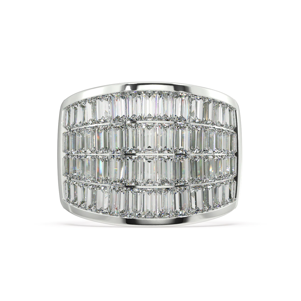 Soho Baguette Diamond Ring - Image 11