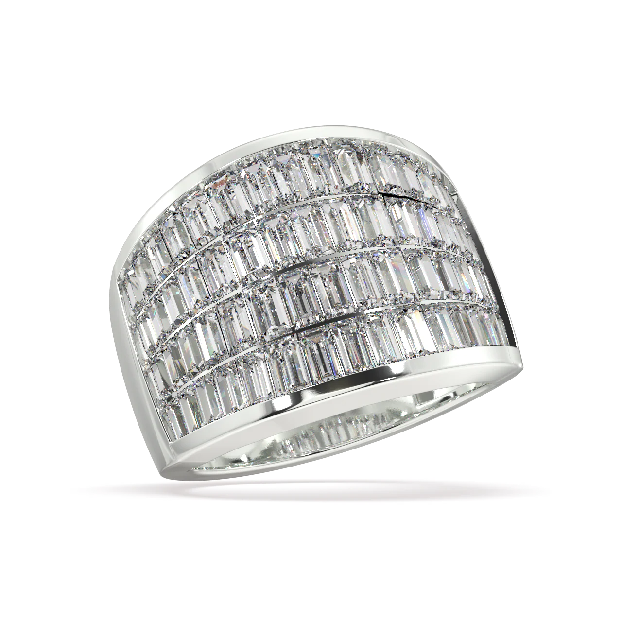 Soho Baguette Diamond Ring - Image 12