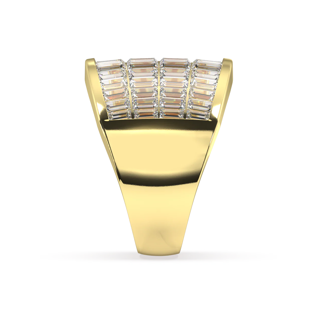 Soho Baguette Diamond Ring - Image 4
