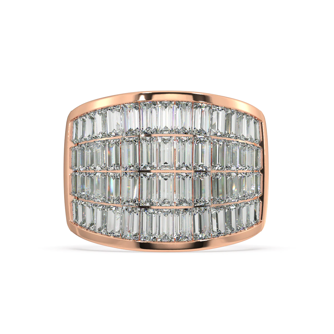 Soho Baguette Diamond Ring - Image 6