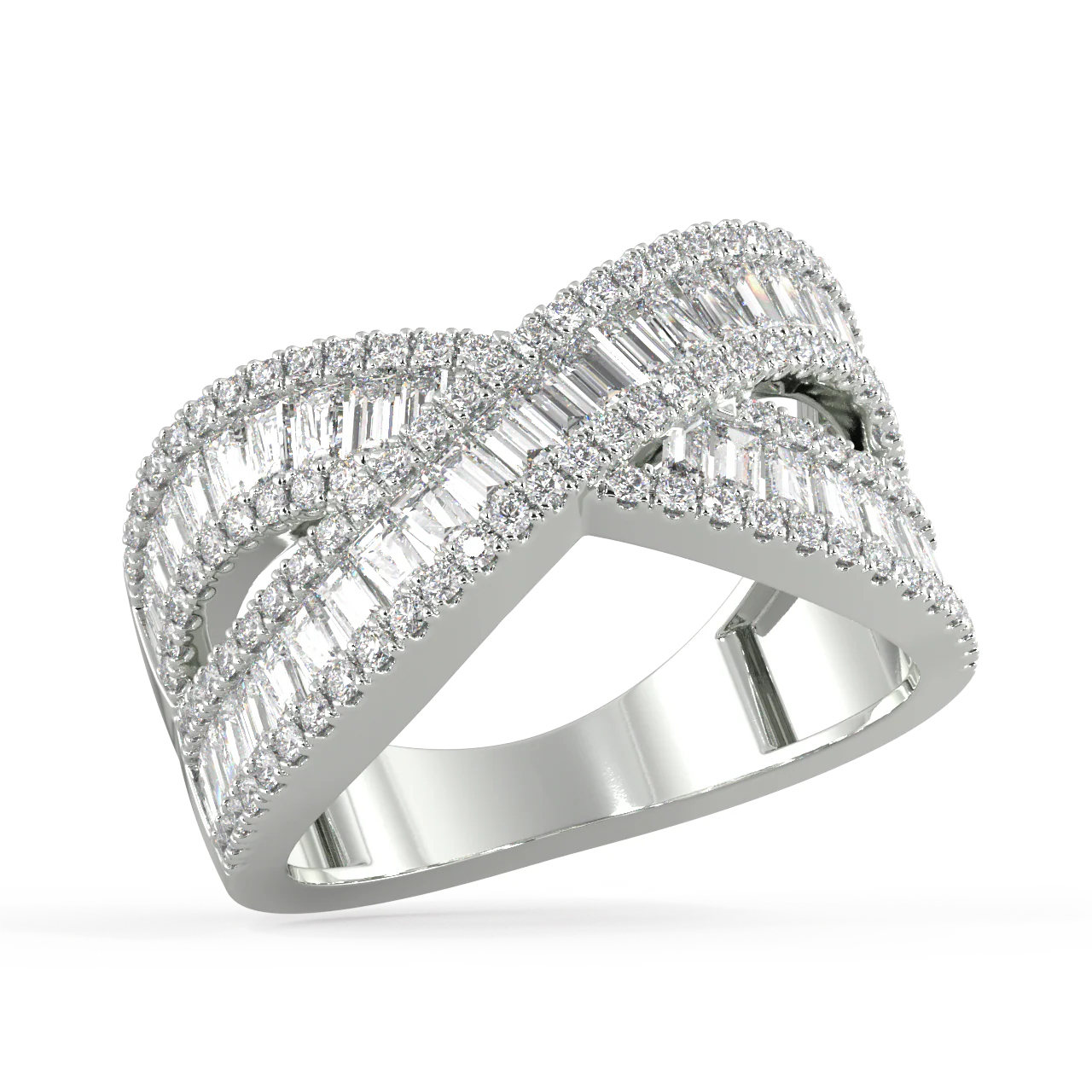 Solstice Baguette Diamond Ring - Image 12