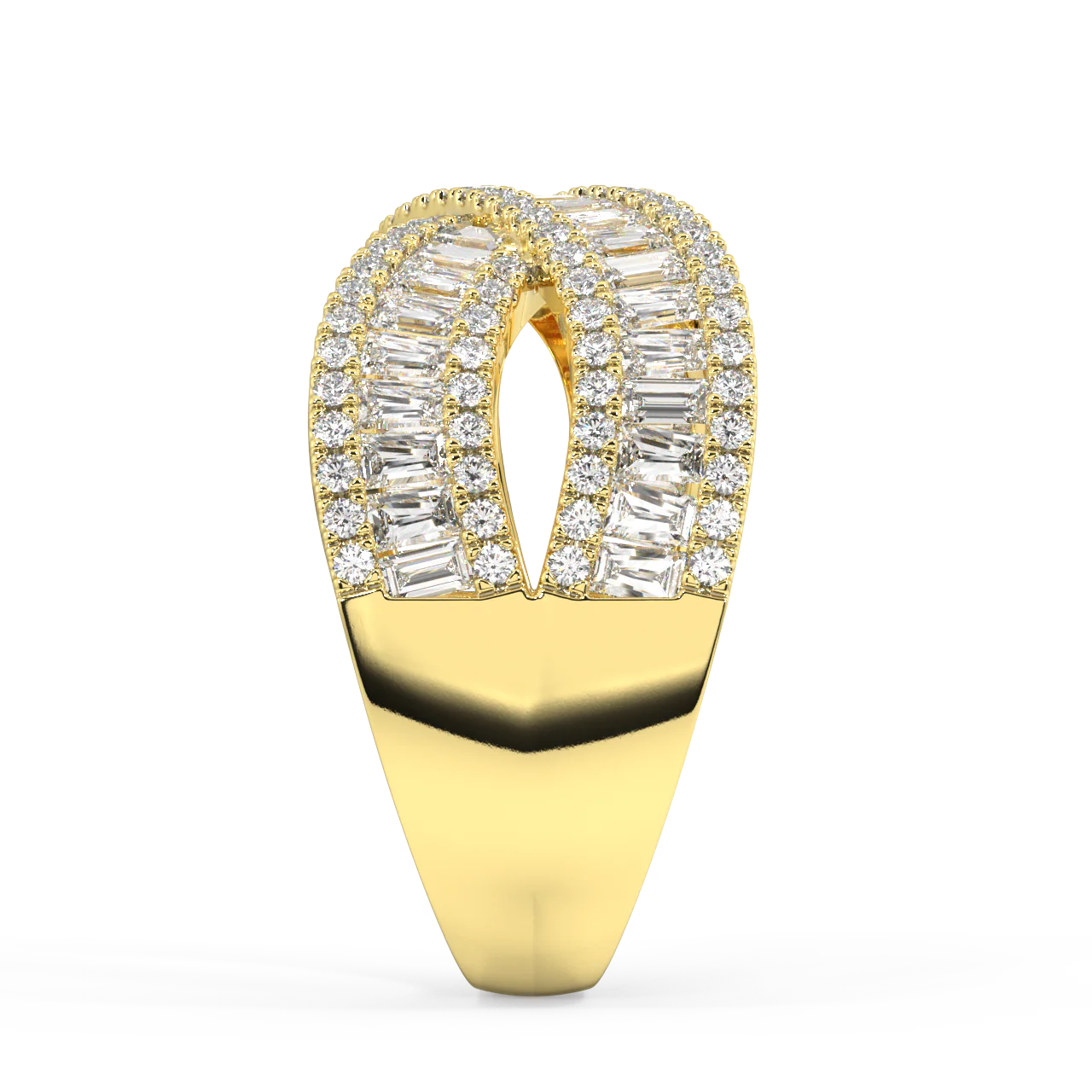 Solstice Baguette Diamond Ring - Image 4