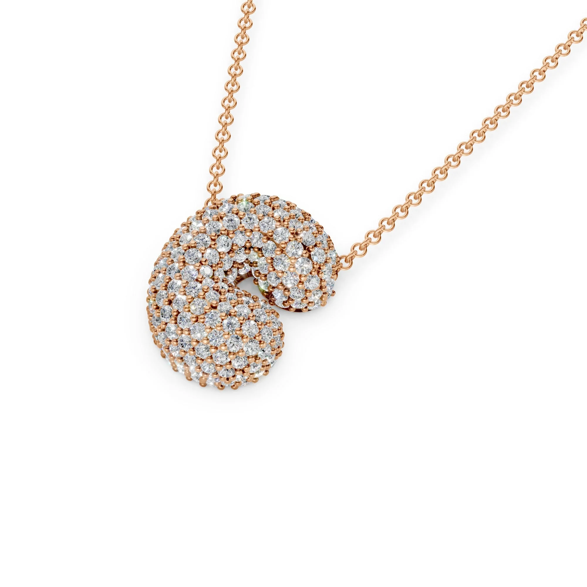 The Bubbletini Pavé Necklace - Image 10
