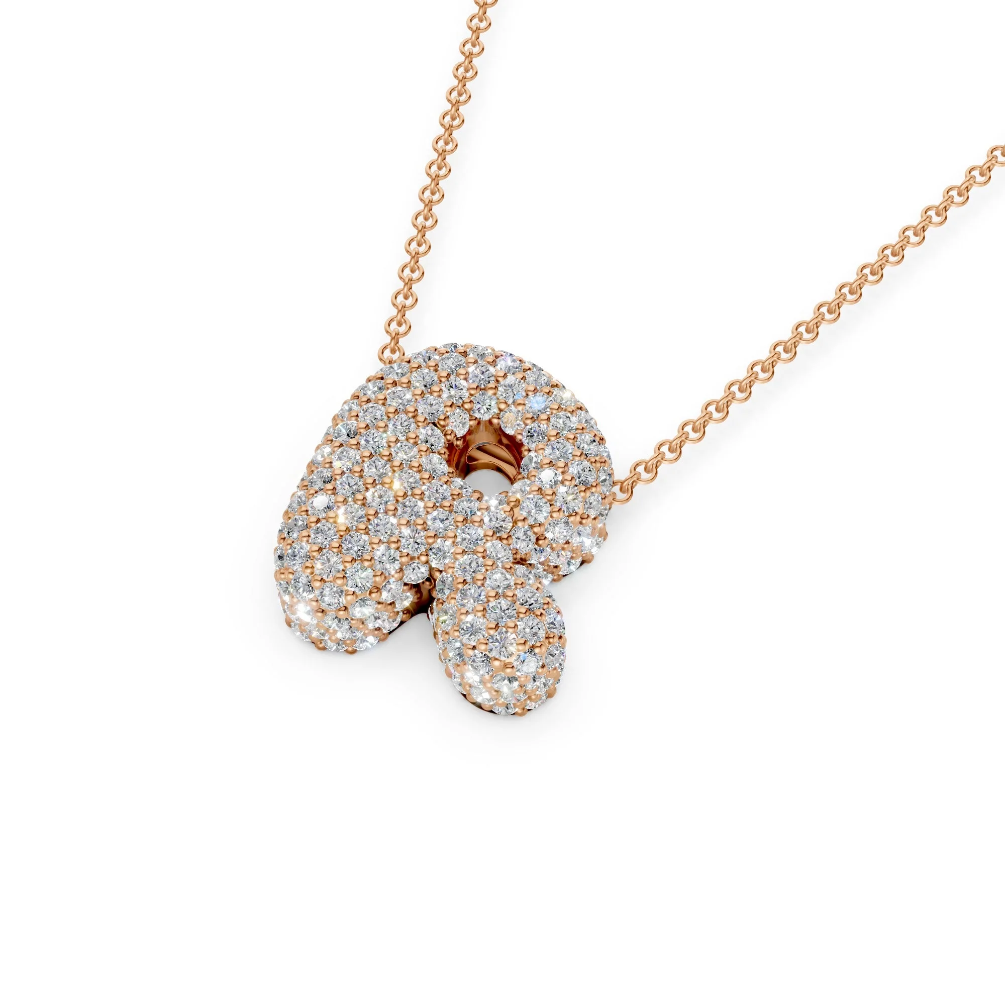 The Bubbletini Pavé Necklace - Image 100