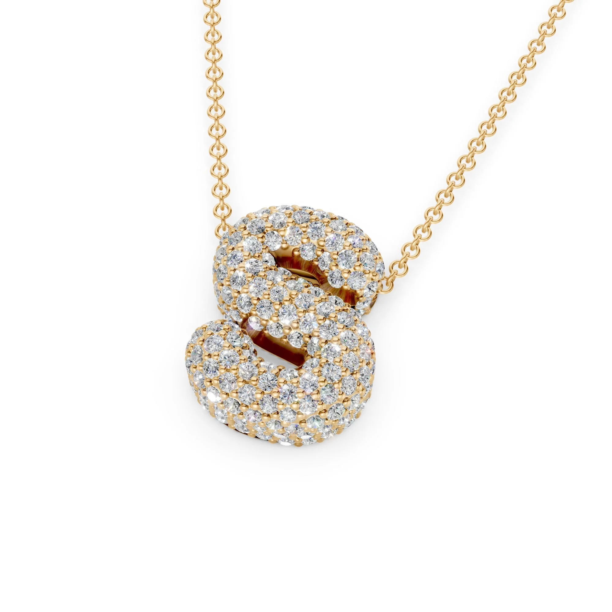 The Bubbletini Pavé Necklace - Image 104