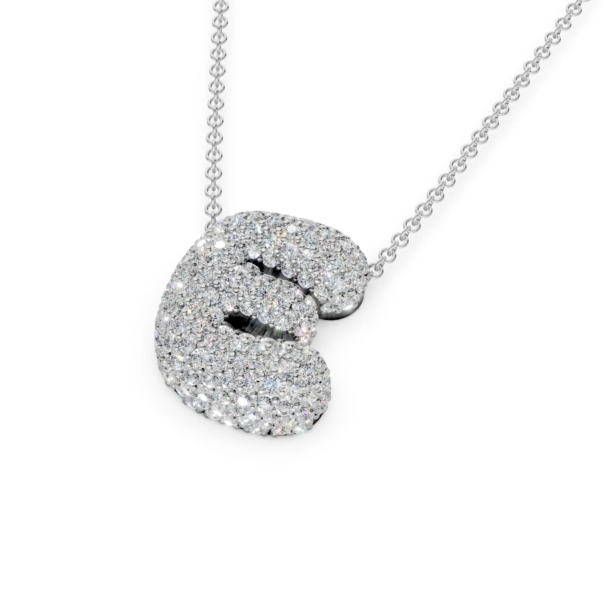 The Bubbletini Pavé Necklace - Image 24