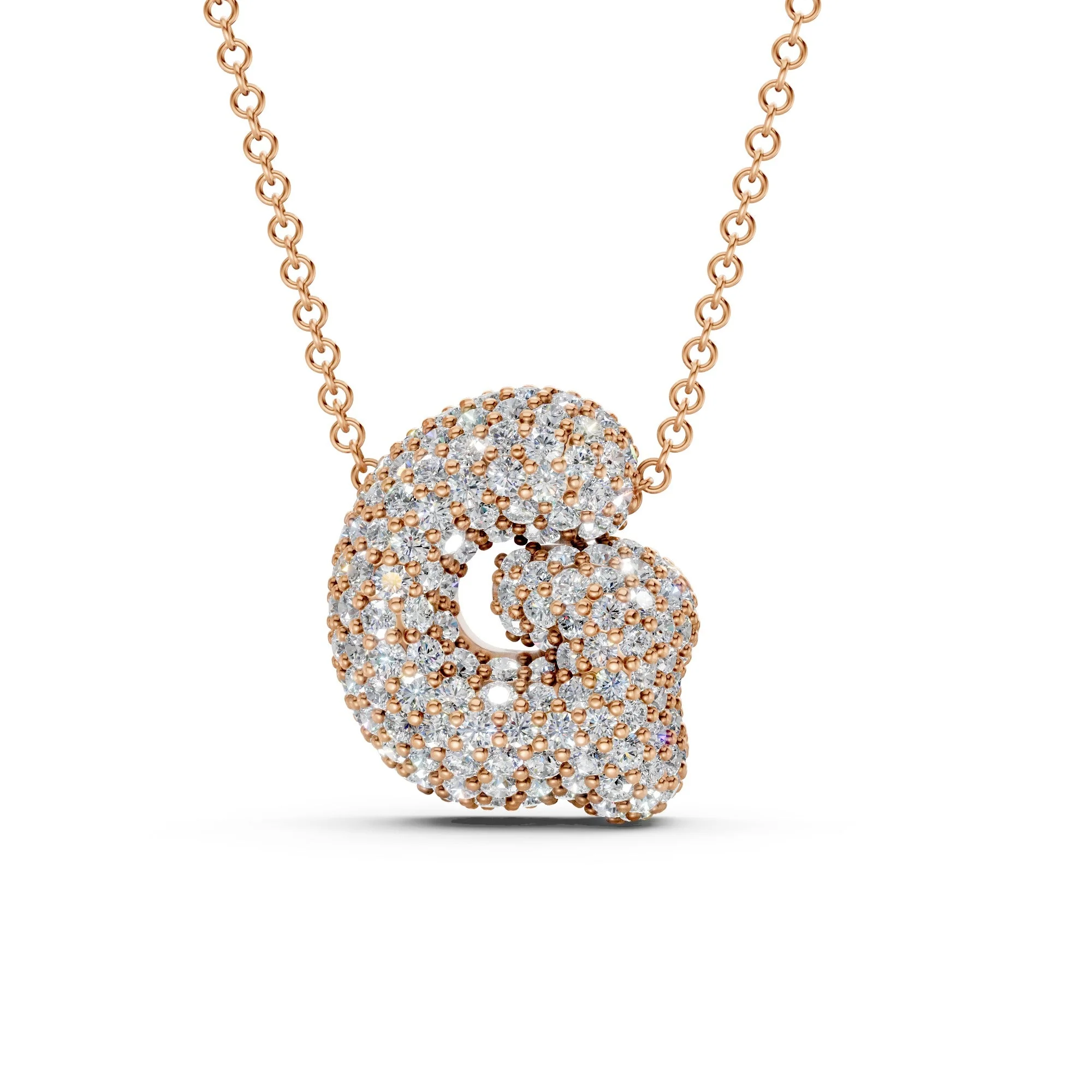 The Bubbletini Pavé Necklace - Image 33
